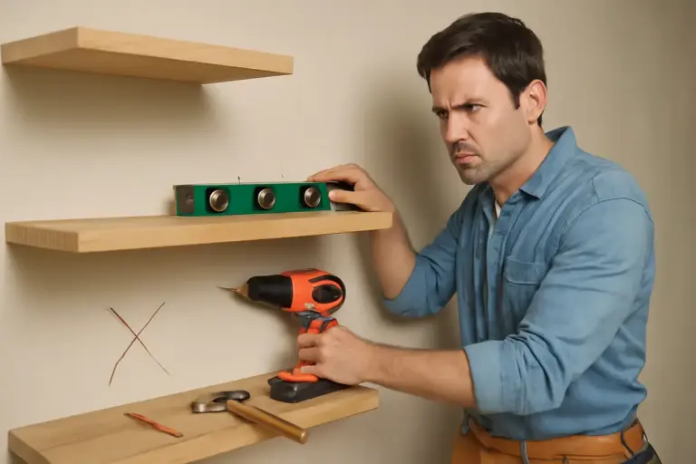 Realizzare mensole in legno su misura: errori comuni da evitare per un risultato perfetto