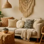 Cos’è lo stile boho chic nell’arredamento di casa? I dettagli testili che fanno subito la differenza