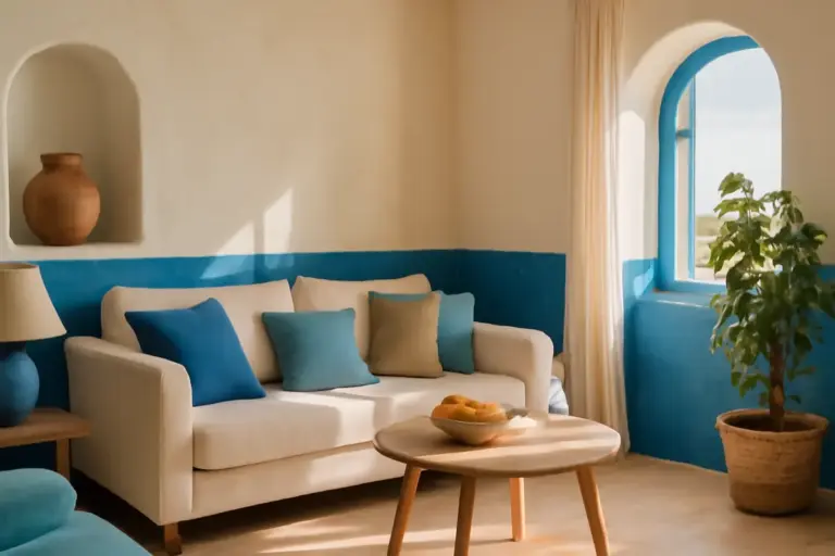 Arredamento mediterraneo: le palette di colori che portano relax e freschezza nelle stanze