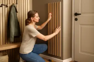 Pannelli decorativi fai da te per l’ingresso: soluzione facile per rinnovare senza interventi strutturali