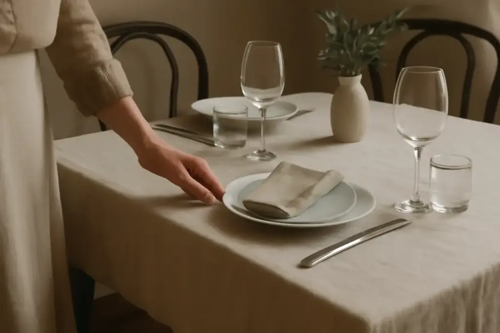 Perché usare tovaglie in lino? Il segreto per una tavola elegante che dura negli anni