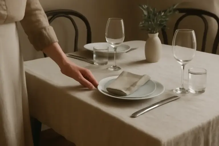 Perché usare tovaglie in lino? Il segreto per una tavola elegante che dura negli anni