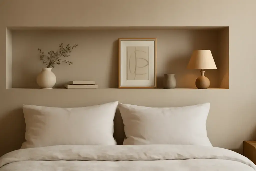 Cosa mettere nella nicchia sopra al letto? Le idee d’arredo pratiche da copiare subito