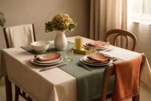 Biancheria per la tavola senza tempo: come abbinare tessuti e colori per valorizzare ogni ambiente