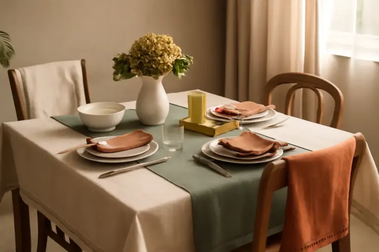 Biancheria per la tavola senza tempo: come abbinare tessuti e colori per valorizzare ogni ambiente