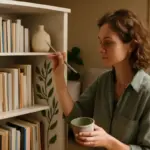 Come valorizzare una libreria con il fai da te? Il dettaglio che la rende un pezzo unico
