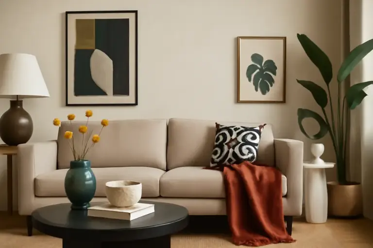 Elementi deco per il living: eleganza originale con tocchi che cambiano subito la percezione della stanza