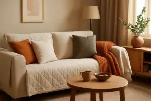Divano nuovo senza cambiare tutto: come usare coperture e plaid per rivoluzionare il salotto