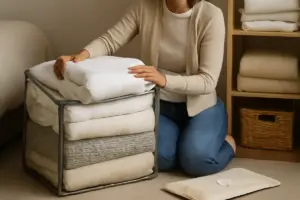 Consigli per il cambio di stagione: come conservare lenzuola e coperte senza rovinarle?